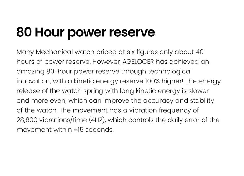 AGELOCER Original Astronomer Watch Men's Luxury Watch Automatic Mechanical 29.51-day Moon Phase Watch Birthday Gift for Men