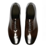 Fashionable Men Real Leather Dress Shoe Flat Heel Man Casual Derby Shoes