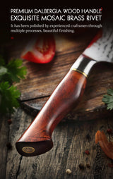 HEZHEN 8.3 Inches Chef Knife Power Steel Core 73 Layer Damascus Steel Kitchen Tools For Maet Cooking Knives Beautiful Gift Box