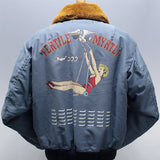 TOYS Early (1942) B-15 Monroe Limited Edition True Fleece Collar Cotton Jacket