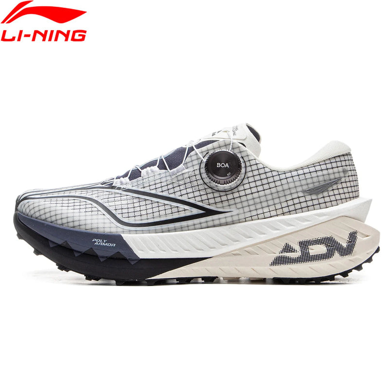 Li-Ning Men DI LU PRO V2 Trail Running Shoes BOOM Cushion CARBON-FIBER PLATE Reflective LiNing Wearable Sneakers ARNV003