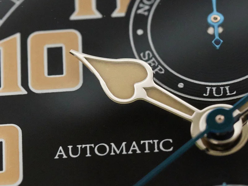 Baltany 2024 New 1935 S6047 Retro Men's Automatic Mechanical Watch Luxury Sapphire Waterproof 5Bar Super Glow C3 releoj hombre w