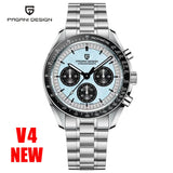 2025 New PAGANI DESIGN Brand  Moon  men Watches Auto Date Chronograph Wristwatch AR Sapphire mirror Waterproof  Watches