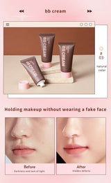 Makeup Case Gift Set Makeup Gift For Girls High Pigmented Lip Gloss BB Cream Eye Shadow Blush Concealer Eyebrow Pencil Cosmetics