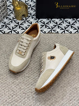 BILLIONAIRE BLSK CPRT Shoes Cowhide 2025 new embroidery fashion quality comfort motion Men‘s European size 39-45 Black Shoes