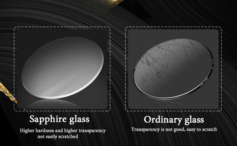 【START】Men's watch Swiss Automatic Mechanical Movement Diamond Watch Waterproof Date Week Function Golden watch