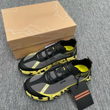 New Norda High-End Spring Summer Mens Running Shoes, Breathable Lace-Up Soft Sole, Non-Slip Cushioned Casual Low-Top Sneakers