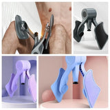 Gym Equipment PP+AVE+Spring PC Muscle Training Black/Blue/Purple/Grey Muscle Repair Use Leg Trainer Hip Lifting Aid Yoga