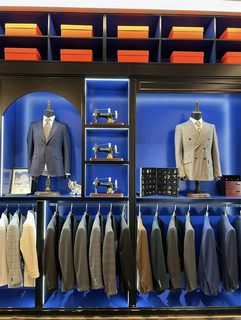 Customized Diamonds Shiny Men Suits High-end Slim Fit Peak Lapel Groom Wedding Tuxedos 3Pcs Sets Male Luxuly Blazers Ropa Hombre