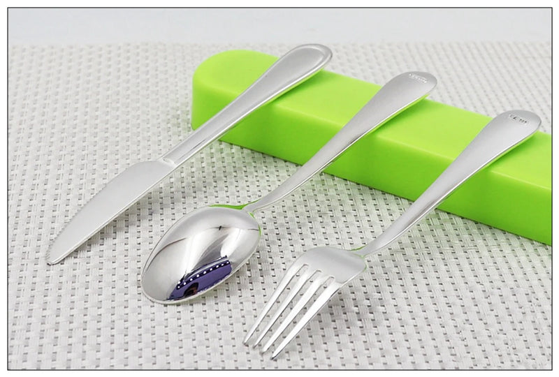 Western tableware set sterling silver 99.9% coffee spoon sugar tea dessert kitchen steak spoon knife and fork coffee tea spoon