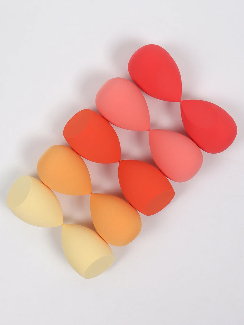 25 Beauty Eggs (Makeup Sponges), Foundation Make-Up Mixed Beauty Sponges, Liquid, Cream and Powder Flawless, Multi-Color Makeup