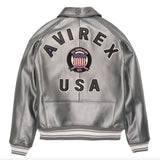 Europe US plus size Men Hip Hop Sheep skin Varsity Jacket Embroidered Diamond Classic Casual Sport genuine leather Coat clothing