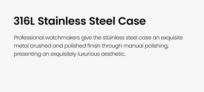 AGELOCER Original Astronomer Watch Men's Luxury Watch Automatic Mechanical 29.51-day Moon Phase Watch Birthday Gift for Men