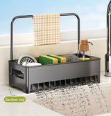 Kitchen Storage Rack Rag Drain Household Sink Sponge Shelf Faucet Dishwasher Sink Multi-function Storage Tool