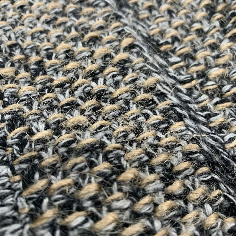 New Spring and Autumn Long Sleeve V-neck Cardigan loose hand-color matching design unique niche tide coat