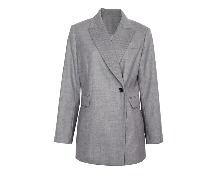 K1775W 97% Australian Wool Blazer For Women Ladies Suits Office Wear Formal Clothes Business Luxuy Clothing