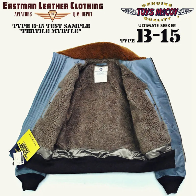 TOYS Early (1942) B-15 Monroe Limited Edition True Fleece Collar Cotton Jacket