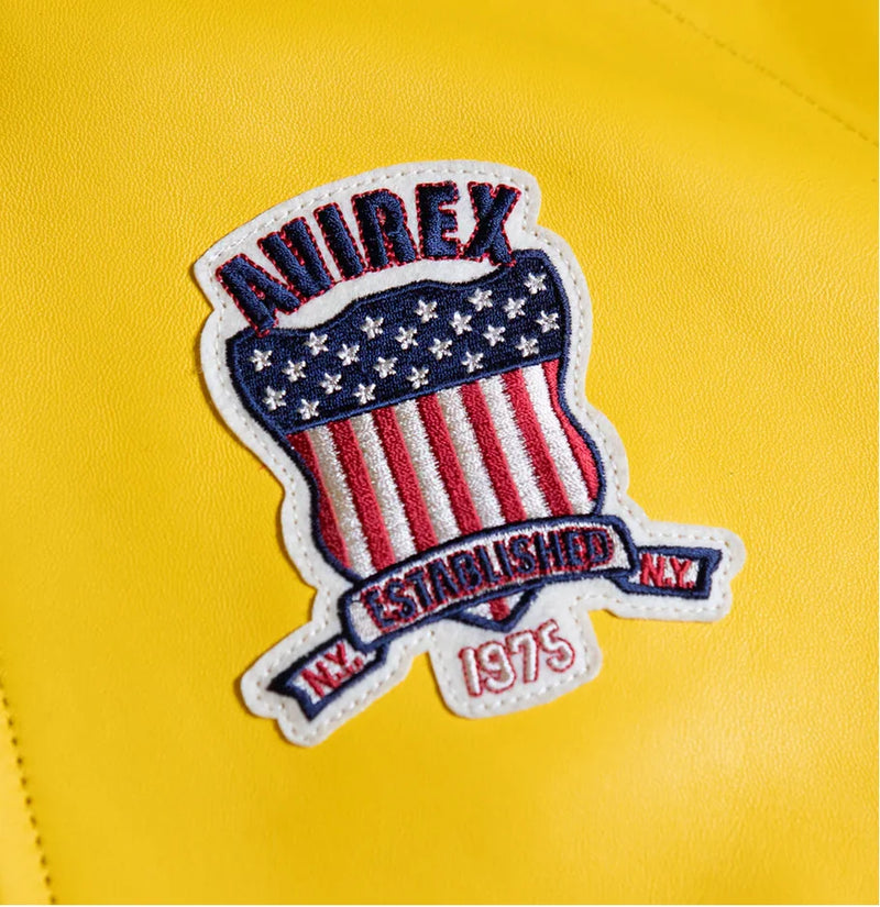 Europe US plus size Men Hip Hop Sheep skin Varsity Jacket Embroidered Diamond Classic Casual Sport genuine leather Coat clothing