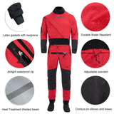 Men's Kayaking Breathable Dry Suit Surfing Fly Fishing Three-Layer Waterproof Fabric Neoprene Cuffs And Neckline  Drysuit DM-2