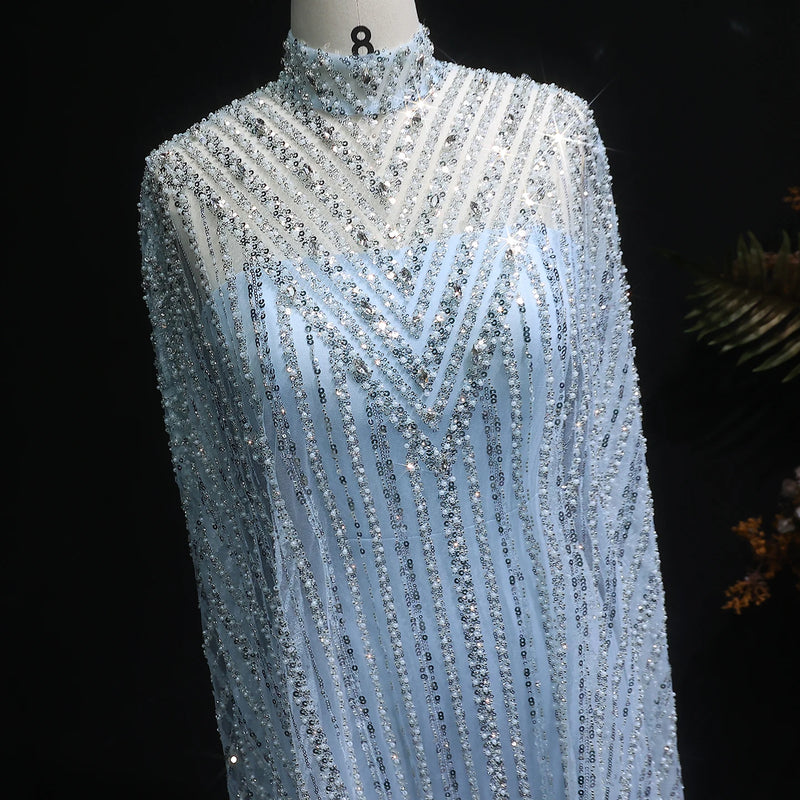 Sharon Said Luxury Dubai Caftan Abaya Kaftan Arabic Evening Dress 2025 Elegant Women Wedding Formal Party Gowns SS691 Customized