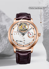 TOPHILL Tourbillon Watch for Men Automatic Movement Luxury watch Power reserve 5Bar Waterproof Sapphire glass