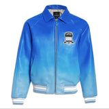 Europe US plus size Men Hip Hop Sheep skin Varsity Jacket Embroidered Diamond Classic Casual Sport genuine leather Coat clothing