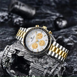 2025 New PAGANI DESIGN Brand  Moon  men Watches Auto Date Chronograph Wristwatch AR Sapphire mirror Waterproof  Watches