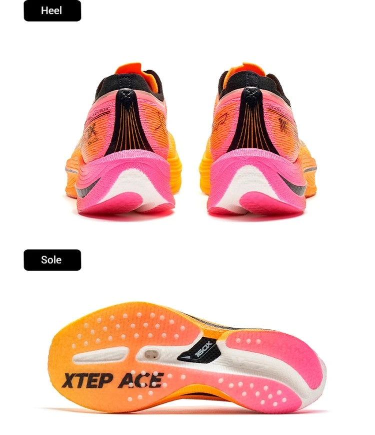 Xtep 160X 5.0 Running Shoes For Women Summer Comfortable Wear-Resistant Lightweight Marathon Training Running Shoes 977118110095