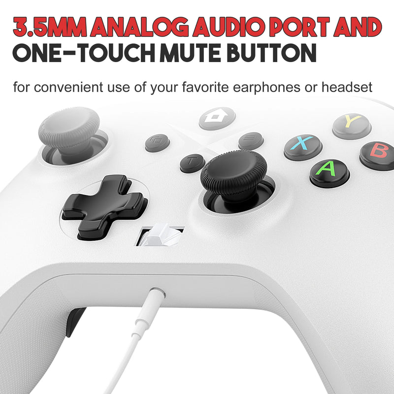 Gaming Controller for Xbox One/Series S/X/PC Console Joystick Wireless 2.4G Remote Control Gamepad supports Windows 7/8/10 Above