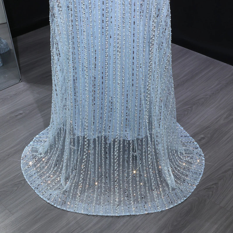 Sharon Said Luxury Dubai Caftan Abaya Kaftan Arabic Evening Dress 2025 Elegant Women Wedding Formal Party Gowns SS691 Customized