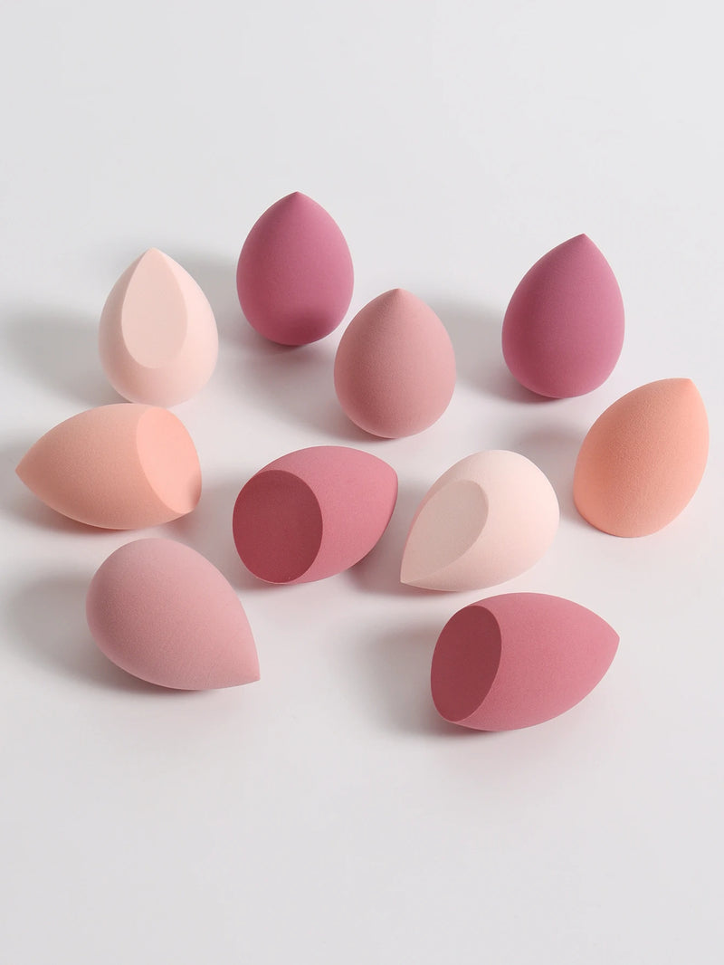 25 Beauty Eggs (Makeup Sponges), Foundation Make-Up Mixed Beauty Sponges, Liquid, Cream and Powder Flawless, Multi-Color Makeup