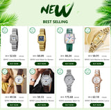 BERNY Luxury 18K Gold Mechanical Watch for Women Automatic Self-Wind Sapphire Ladies Wristwatch 72 Diamond 5ATM Skeleton Design