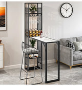 Iron Kitchen Bar Cabinet Industrial Living Room Modern Narrow Ideas Vertical Art Wine Rack Nordic Vitrine European Furniture