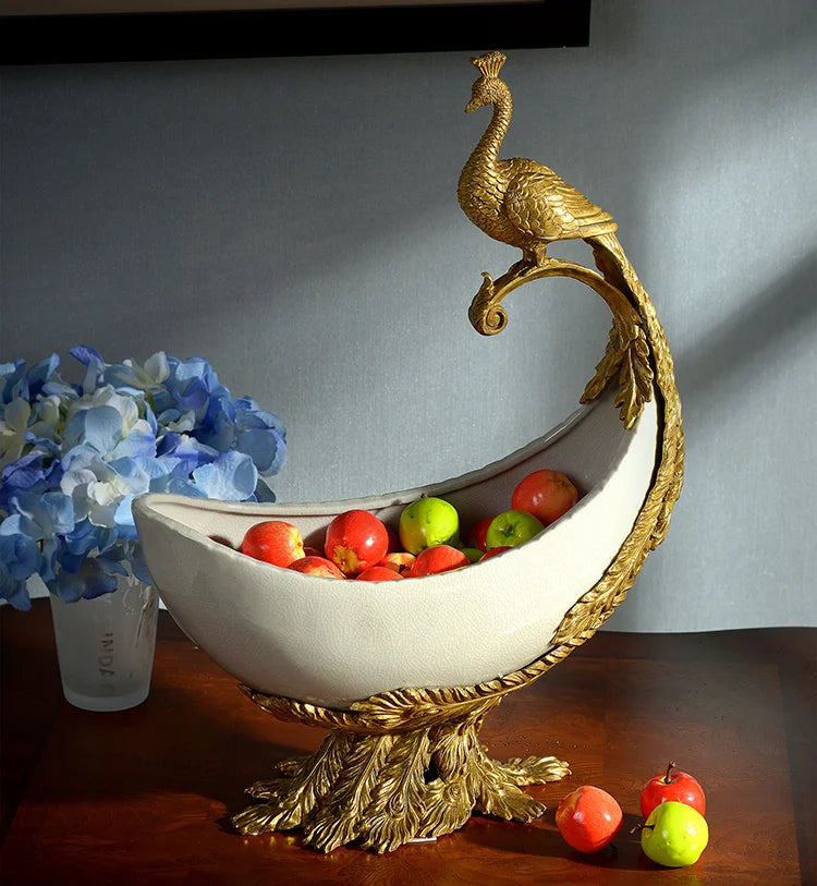 Unique Fruit Plates Kitchen Organizer Beautiful Fashionable Plates Elegant Advanced Bandejas Decorativo Decorations Accessories