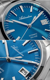 ADDIESDIVE NEW AD2077 Men Mechanical Wristwatches Sunburst Dial AR Coated Coated Dome Glass Waterproof Luxury Automatic Watches