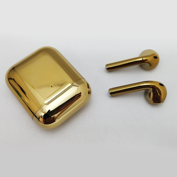 PODS2 Wireless Headphones Fashion Outdoor Sports Waterproof Headphones 4.1With charging case display touch control headset music