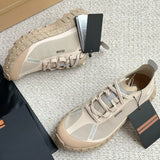 New Norda High-End Spring Summer Mens Running Shoes, Breathable Lace-Up Soft Sole, Non-Slip Cushioned Casual Low-Top Sneakers