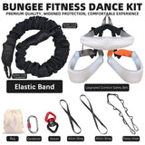 Gym Heavy Bungee Fitness Kit, Cord Upgraded for Home Yoga, Bungee Rope, Gravity Pilates Training, Pro Tool for Home Gym Studio