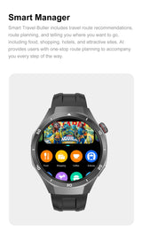 2025New Watch 5 Ultra Smart Watch 4GB Memory GPS Local Music TWS Earphones Fitness Tracker Health Smartwatches For Android iOS