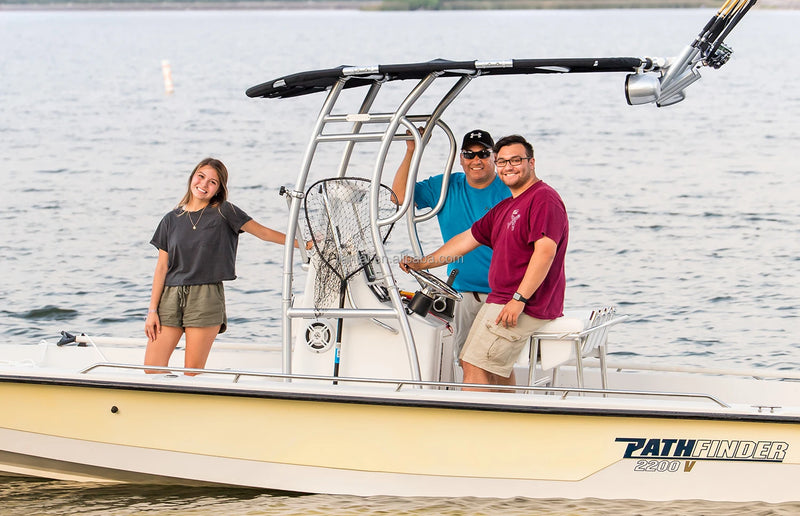 Pair of Dolphin 5.25in Aluminum Anodized Pod Marine Waterproof Speaker Pods