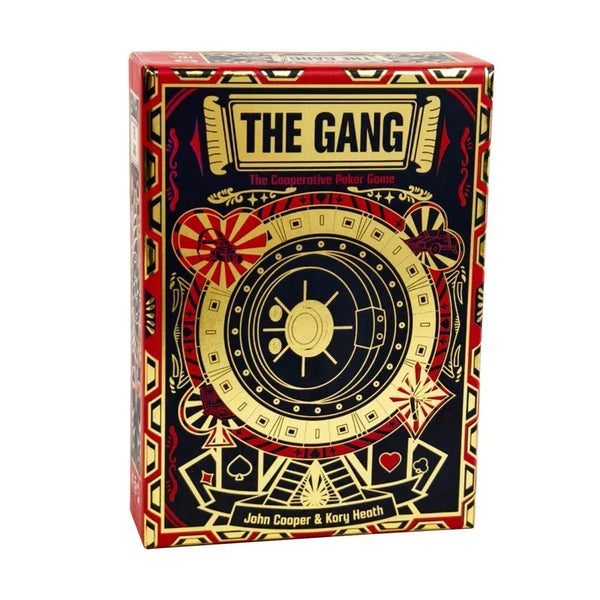 The Gang Card Game Fun Family Game Night for Kids Adults 3–6 Players Cooperative Poker Strategy Tabletop Board Game