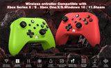 Gaming Controller for Xbox One/Series S/X/PC Console Joystick Wireless 2.4G Remote Control Gamepad supports Windows 7/8/10 Above