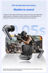 EarFun Air Pro 4 Wireless Earphone Active Noise Reduction HI-FI Bluetooth5.4 Earphones E-sports IPX5 Waterproof PC Gamer Headset