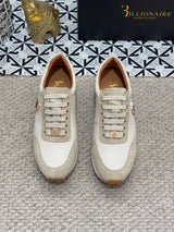 BILLIONAIRE BLSK CPRT Shoes Cowhide 2025 new embroidery fashion quality comfort motion Men‘s European size 39-45 Black Shoes