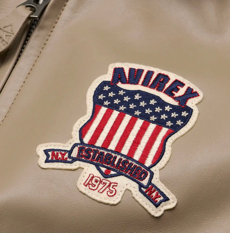 Europe US plus size Men Hip Hop Sheep skin Varsity Jacket Embroidered Diamond Classic Casual Sport genuine leather Coat clothing