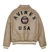 Europe US plus size Men Hip Hop Sheep skin Varsity Jacket Embroidered Diamond Classic Casual Sport genuine leather Coat clothing