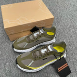 New Norda High-End Spring Summer Mens Running Shoes, Breathable Lace-Up Soft Sole, Non-Slip Cushioned Casual Low-Top Sneakers