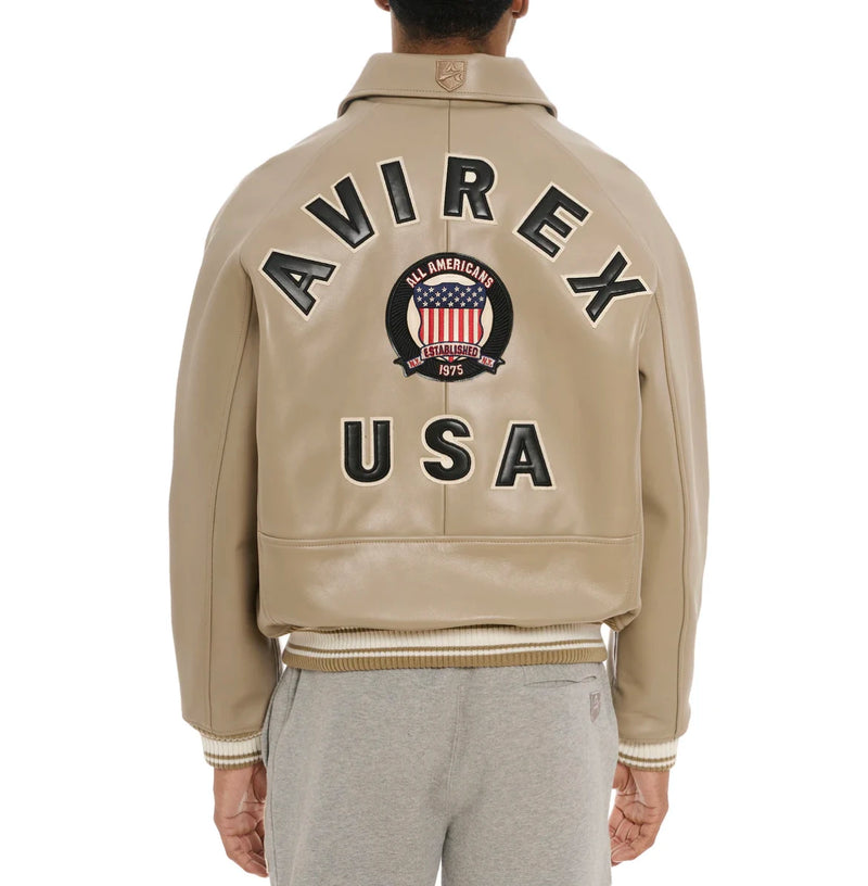 Europe US plus size Men Hip Hop Sheep skin Varsity Jacket Embroidered Diamond Classic Casual Sport genuine leather Coat clothing