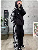 John Snow Fashion Waterproof Ski Suit Warm Breathable Snow Jacket And Pants For Men And Women Outdoor Sports Snowboard Clothing