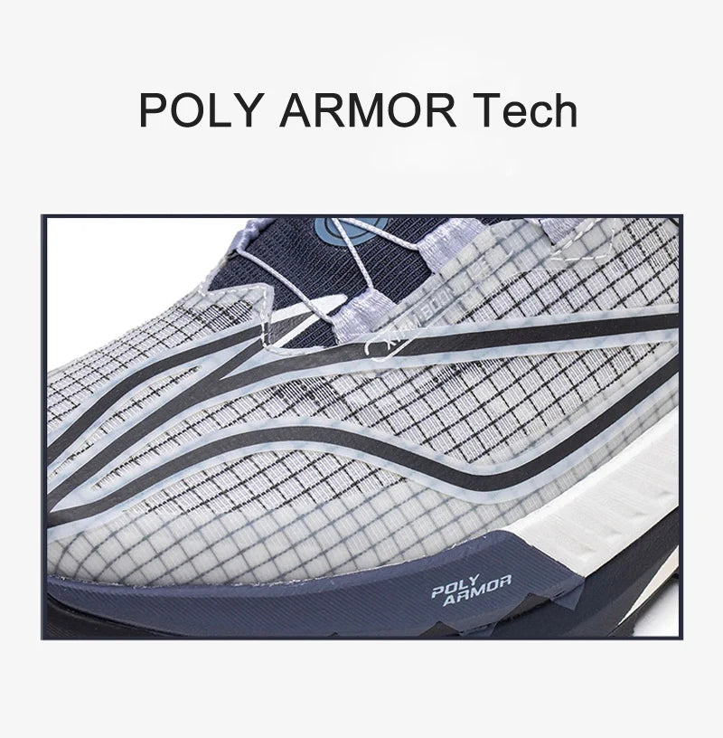 Li-Ning Men DI LU PRO V2 Trail Running Shoes BOOM Cushion CARBON-FIBER PLATE Reflective LiNing Wearable Sneakers ARNV003